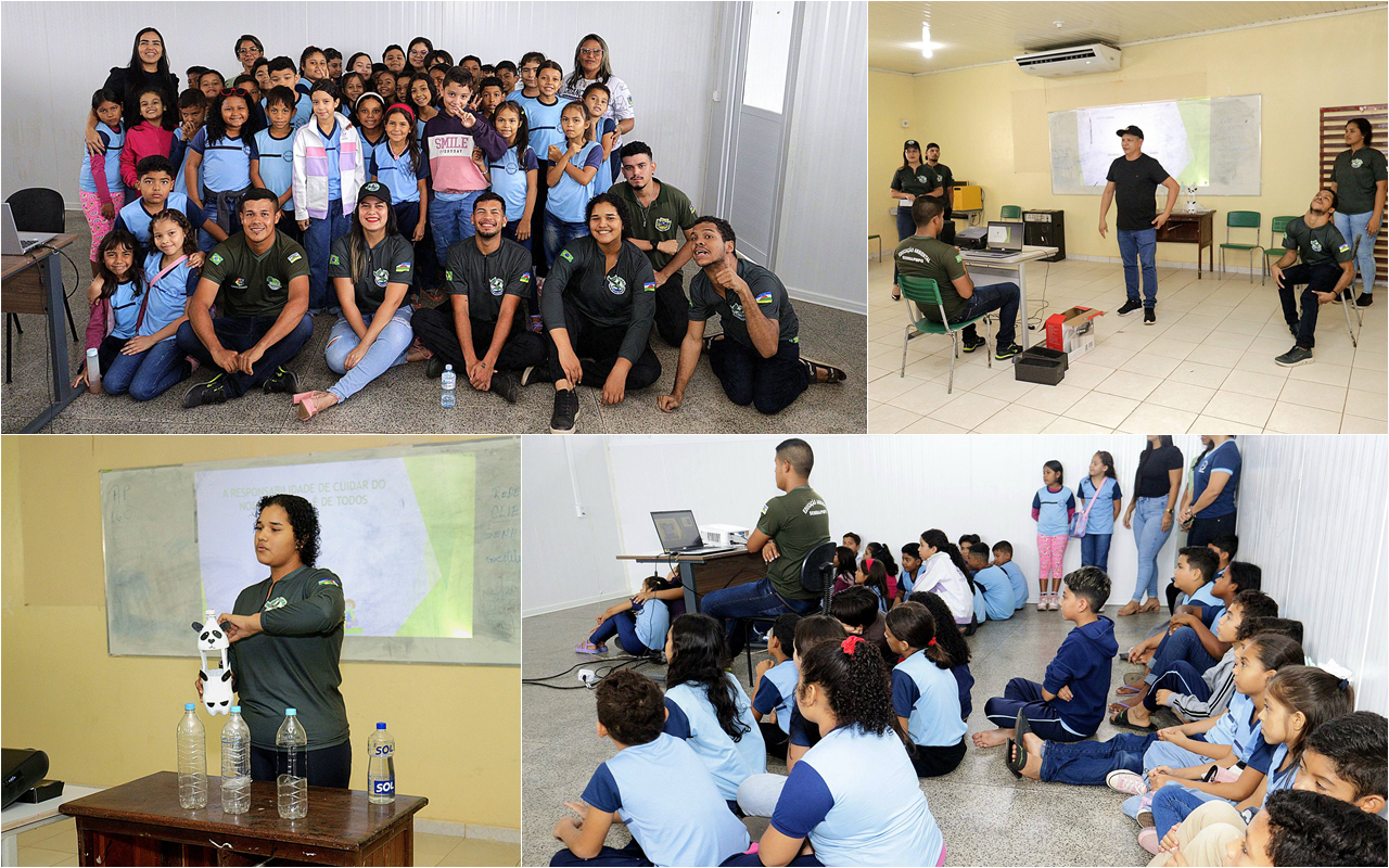 EDUCAÇÃO AMBIENTAL - PALESTRAS, OFICINAS E TEATRO